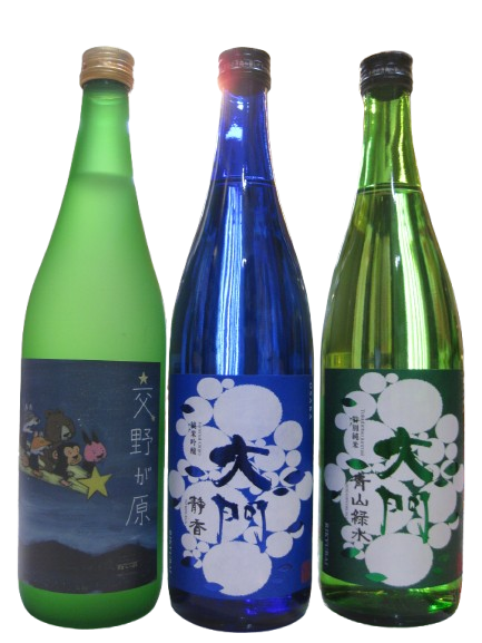 利休梅3本ギフトセット大門酒造